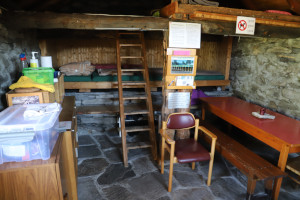 Interno del Rifugio Sambuco