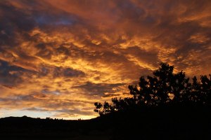 Cielo al crepuscolo