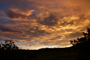Cielo al crepuscolo