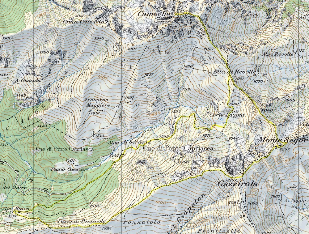 Carte du Chemin