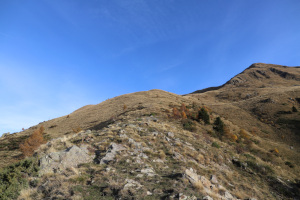 Via di salita alla Cima Calescio