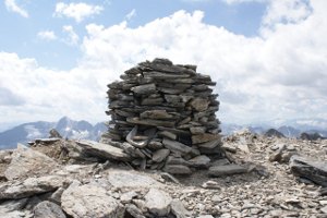 Ometto sulla Cima di Camadra