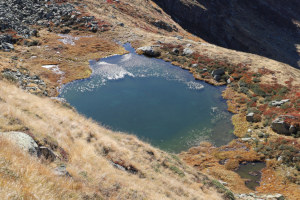 Laghetto sotto il Rifugio Gana Rossa