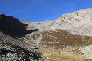 Valle che sale alla Cima di Gana Rossa