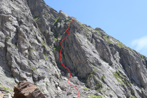 Canale del Becco (con tracciato)