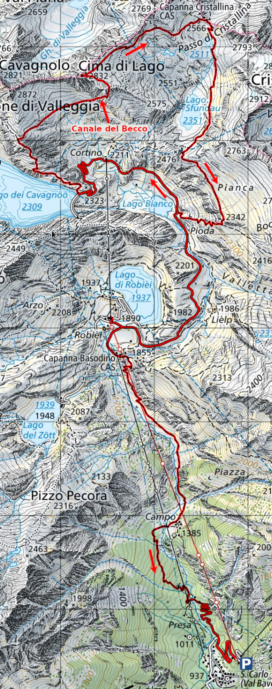Map of the Path