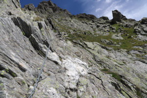 Uscita dal Canale del Becco