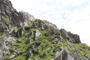 Uscita dal Canale del Becco