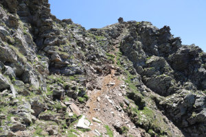 Via di salita alla Cima di Piancabella