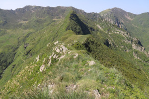 Cresta verso la Cima Pomodoro