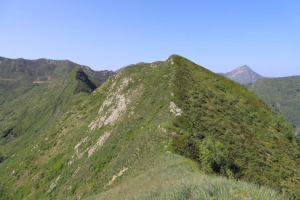 Cresta verso la Cima Pomodoro