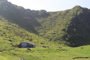 Via di salita alla Bocchetta di Albano