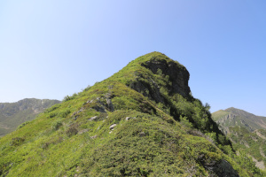 Via di salita alla Cima Pomodoro