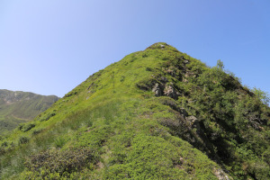 Via di salita alla Cima Pomodoro