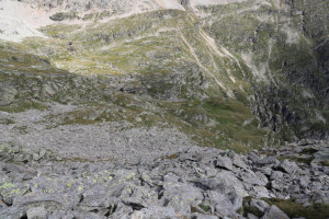 Discesa verso l'Alpe Pièi