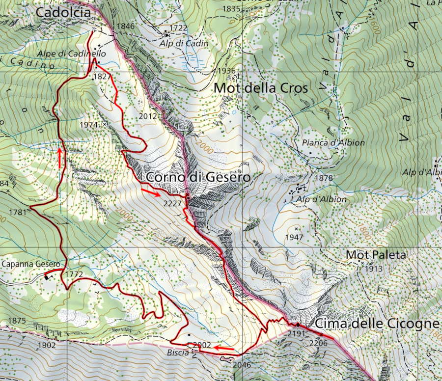 Map of the Path