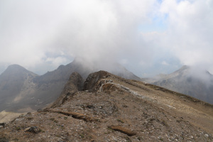 Cresta sud del Corno Gries