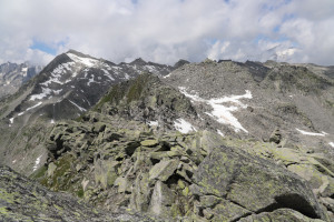 Cresta verso il Pizzo della Valletta