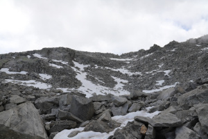 Via di salita alla Fibbia