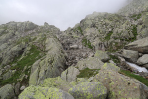 Via di salita nella Valletta di San Gottardo