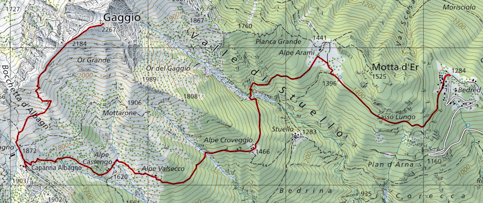 Carte du Chemin