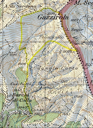 Carte du Chemin