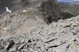 Via di discesa alla Rotstockl&uuml;cke