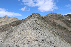 Via di salita al Pizzo Prevat