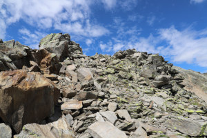 Via di salita al Pizzo Prevat
