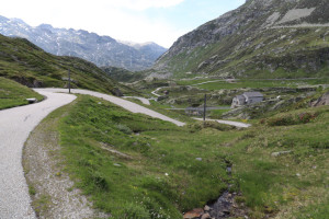 Strada verso il Passo del San Gottardo