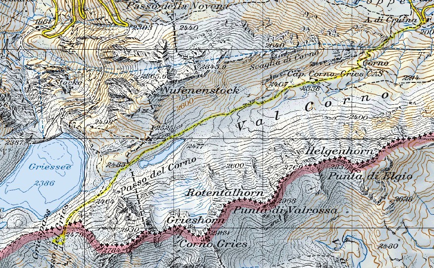 Carte du Chemin