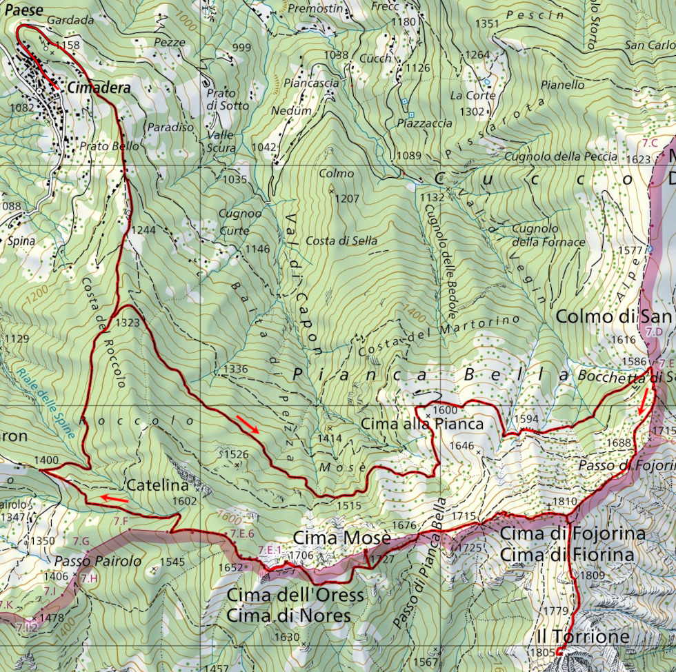 Map of the Path