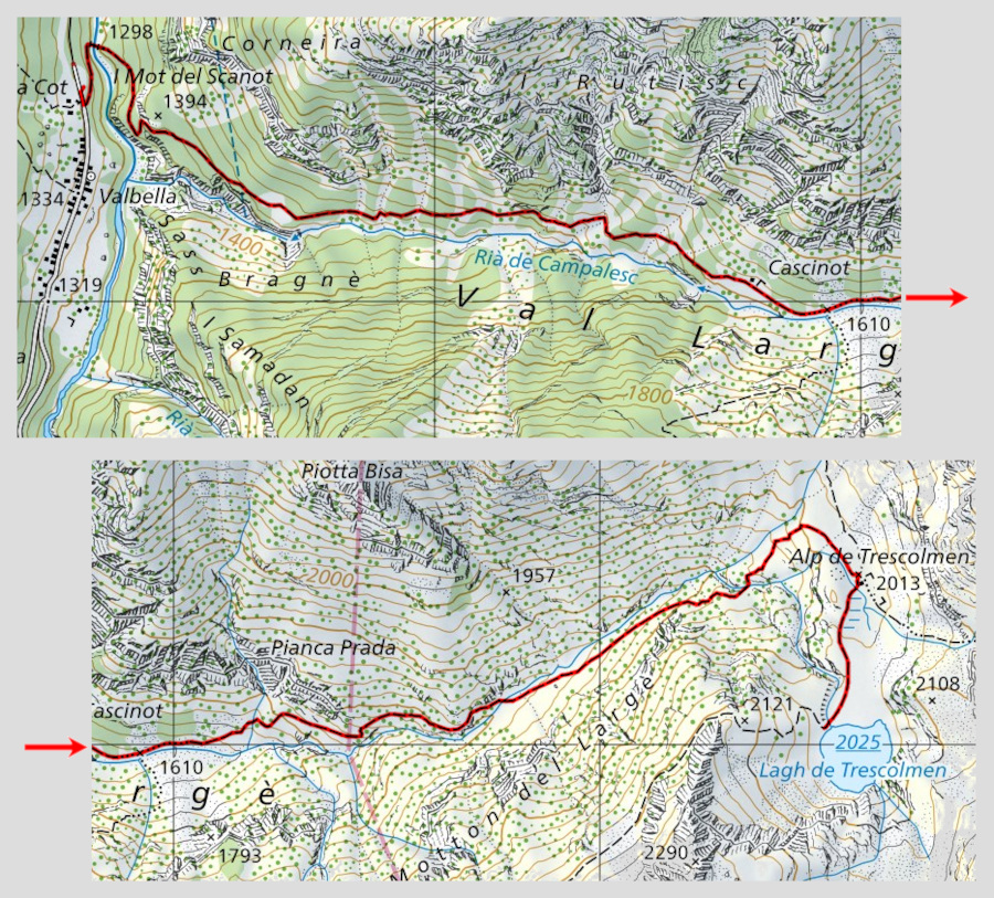 Map of the Path