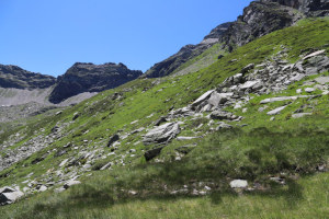 Percorso seguito verso il Lago di Porchi&eacute;r