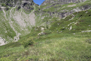 Percorso seguito verso l'Alpe di Porchi&eacute;r
