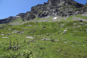 Percorso seguito verso l'Alpe di Porchi&eacute;r