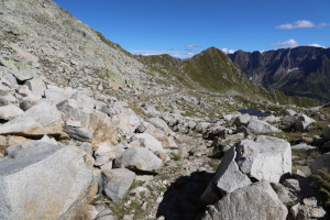 Sentiero verso il Motto di Vinei