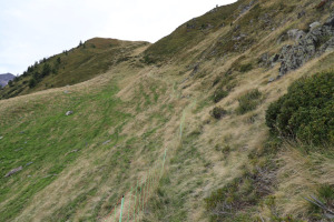 Via di salita al Lago di Sabbioni
