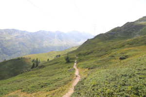 Sentiero verso il Passo della Novena