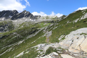 Sentiero verso il Lago Gelato