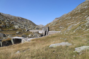 Presa d'acqua a quota 2228 metri