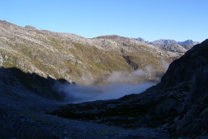 Nebbia nella valle