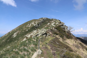 Cresta che sale al Monte Gradiccioli