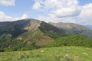 Cresta che sale al Monte Gradiccioli