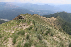 Cresta che scende dal Monte Gradiccioli