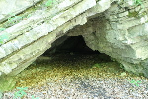 Entrata della Grotta della Bögia