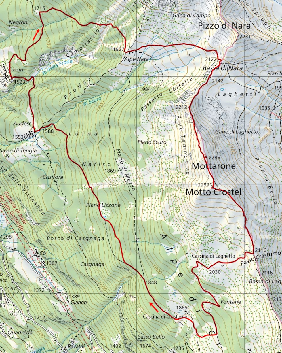 Carte du Chemin