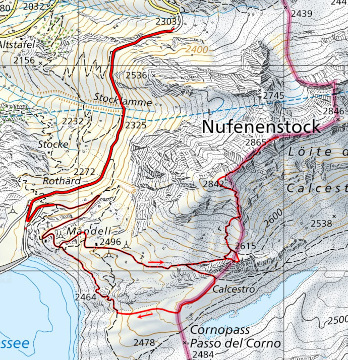 Streckenkarte
