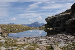 Laghetto sul Passo del Gagnone