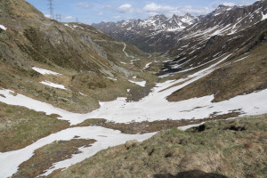 Discesa verso l'Alpe di Cruina